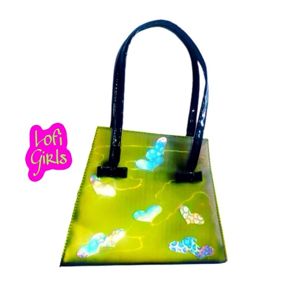 Vintage Hologram 3D Y2K Custom Vinyl Mini Barbie Hand Bag - Picture 11 of 12